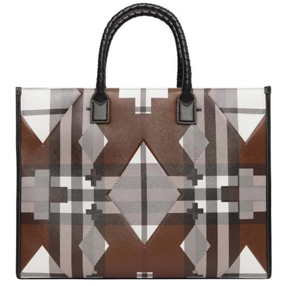 BURBERRY GEOMETRIC TOTE